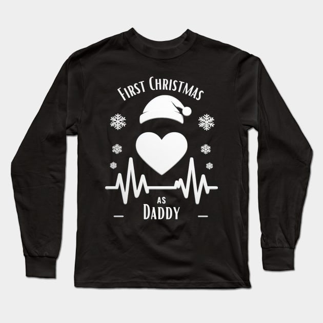 First Christmas As Daddy Long Sleeve T-Shirt by Bestworker